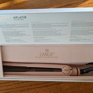L'ANGE Aplatir hair straightener in blush pink